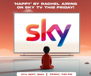 Catch the Joyful Premiere of Rachel's Uplifting Song 'Happy' on Sky TV Channel 588 This Friday!